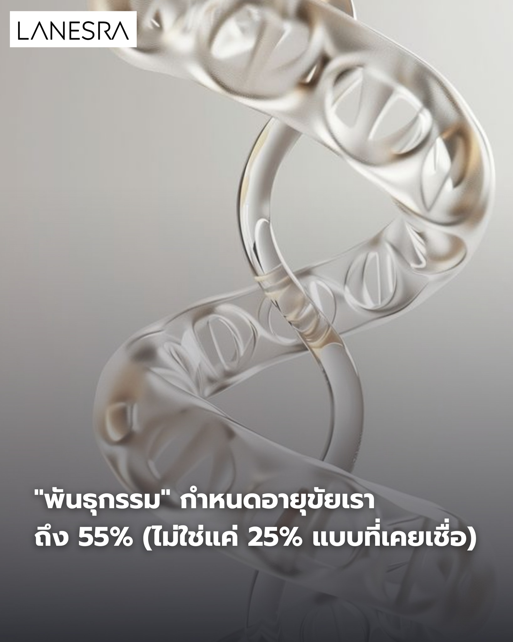 งานวิจัยใหม่เผย “พันธุกรรม” กำหนดอายุขัยเราถึง 55% (ไม่ใช่แค่ 25% แบบที่เคยเชื่อ)